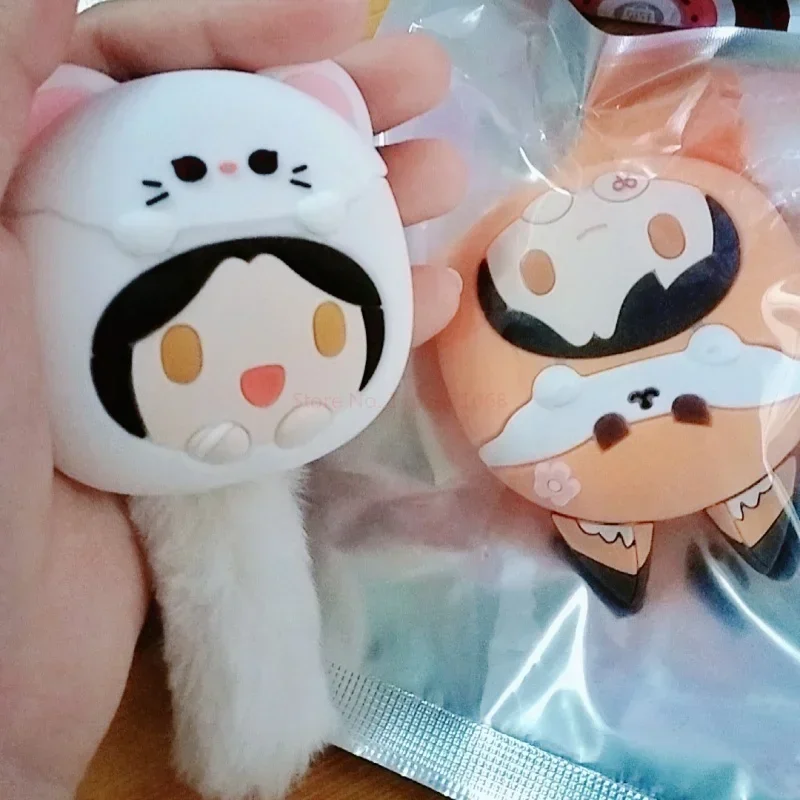 Tgcf Hua Cheng Xie Lian Comics Fox Rabbit Tian Guan Ci Fu Bluetooth Headset Headphone Earphone Case Official Cosplay Toy Gifts