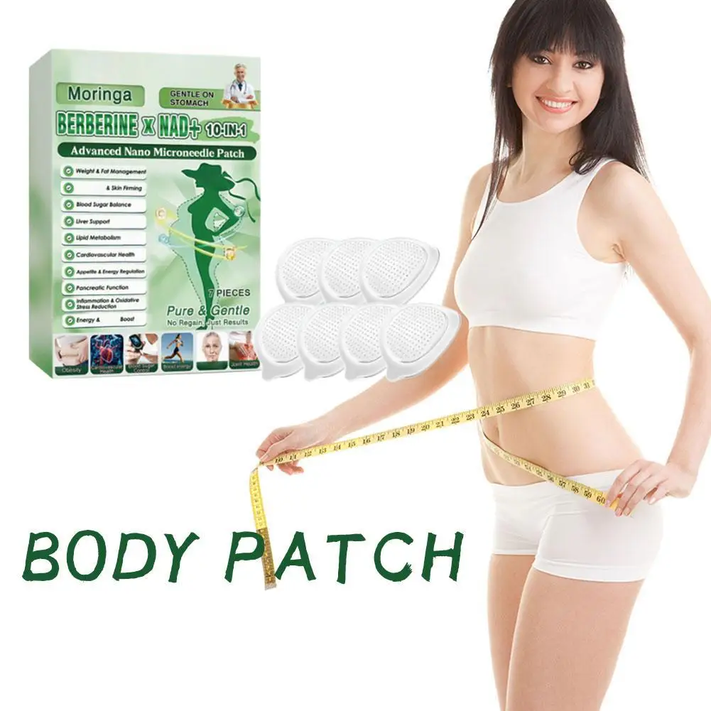 

Portable Fashion Moringa Body Slimming Microneedle Patches Gentle Breathable Skin Care Sticker Women&Men Arrival Daily Wellness