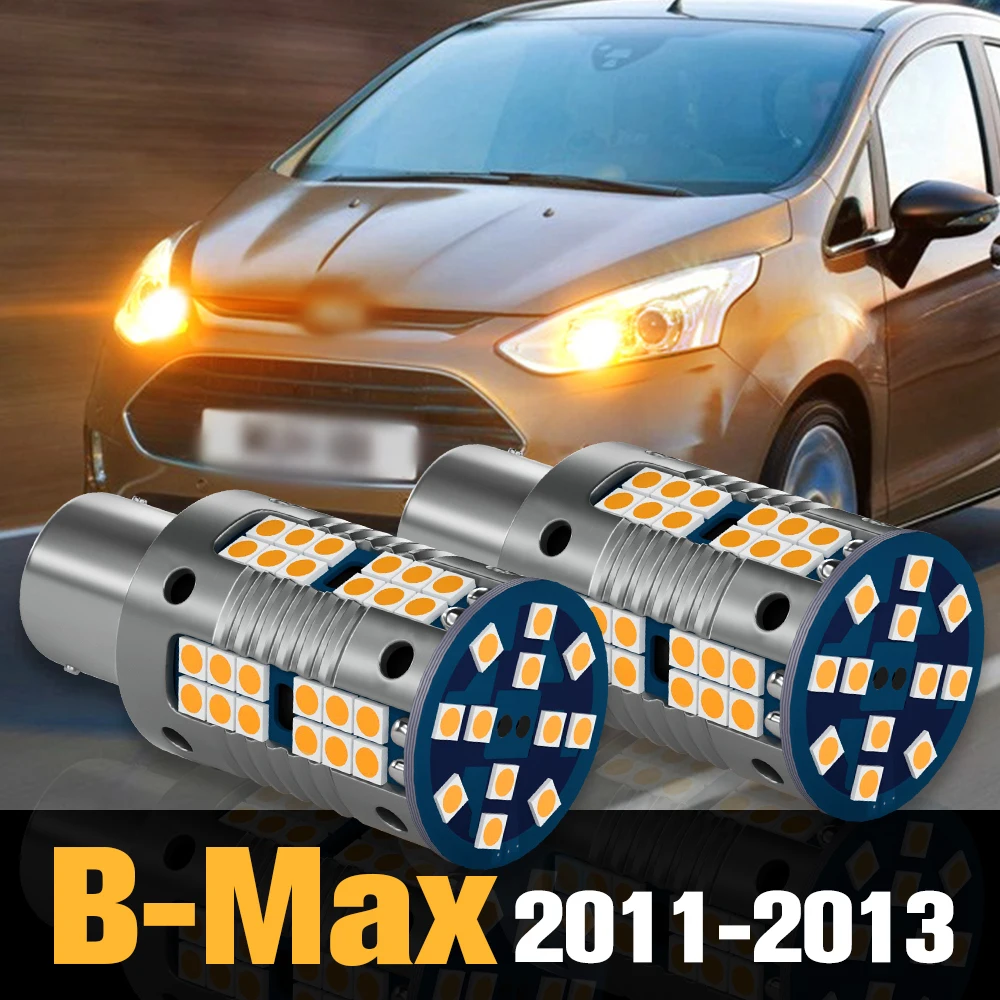 

2pcs Canbus LED Turn Signal Light Lamp Accessories For Ford B-Max B Max 2011 2012 2013