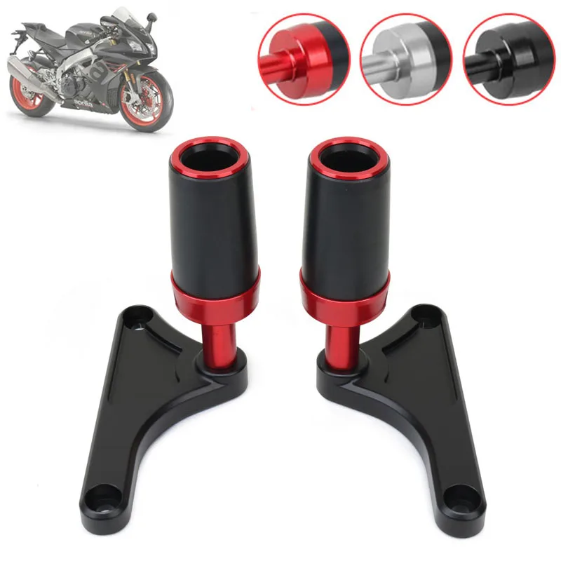 

Motorcycle CNC Falling Protection Frame Slider Fairing Guard Crash Protector For RSV4 RR RSV4 RF 2021-2023