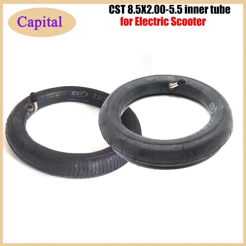 CST 8.5x2.00-5.5 Inner Tube Pneumatic Tire 45 90 Degree Valve Fits 8.5 inch Electric Scooter INOKIM Night Series Scooter