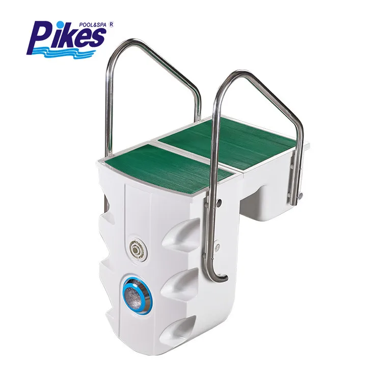 Cloratore per piscina a terra con filtro per montaggio a parete, design all-in-one, portatile, senza tubi, realizzato in acrilico durevole