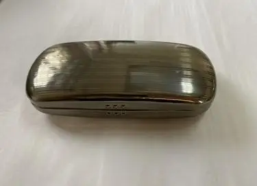 

Sunglasses Case Hard Shell Large Aluminum Eyeglasses Travel Storage Manual Holder Glasses Box Metal Container Protective Durable