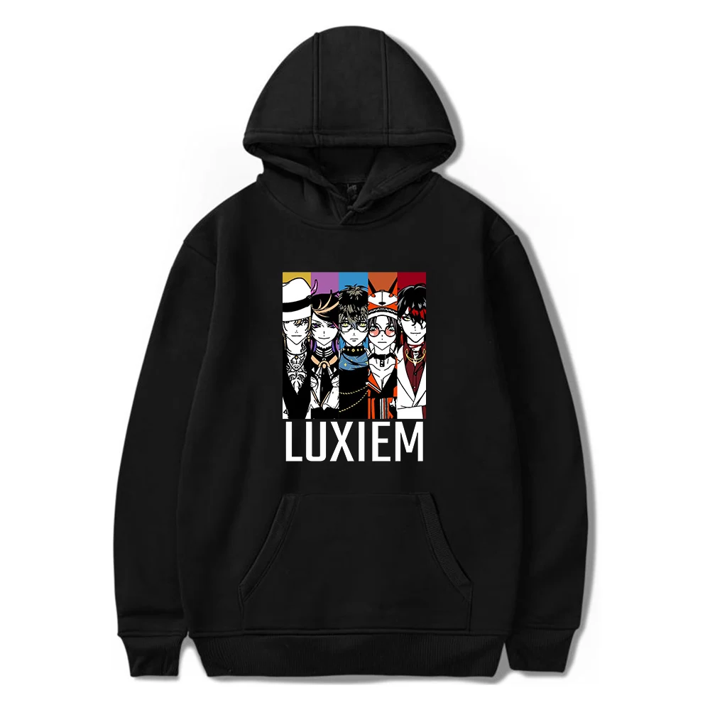 

Luxiem VTuber Vox Akuma Mysta Rias Hoodie Unisex Long Sleeve Women Men Hooded Sweatshirt Casual Style Harajuku Clothes