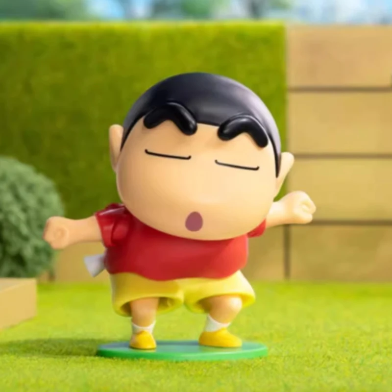 Crayon Shinchan Blind Box, Brinquedos Dinâmicos da Série Shin-Life, Caixa Misteriosa, Caixa Action Figure, Modelo Surpresa, Prenda de Aniversário