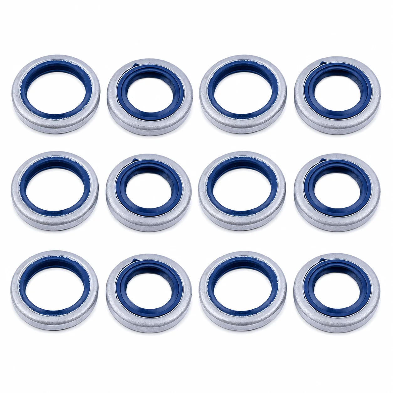 12Pcs Crankshaft Oil Seal Kit For Husqvarna 362 362XP 365 371 372 372XP 371K 372K 375K Chainsaw Replacement Parts OEM 503260301