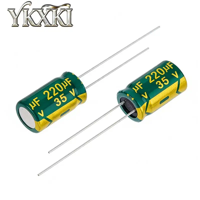 20PCS 35V 220UF  Electrolytic Capacitor 220UF 35V 8X12MM Aluminum Electrolytic Capacitor