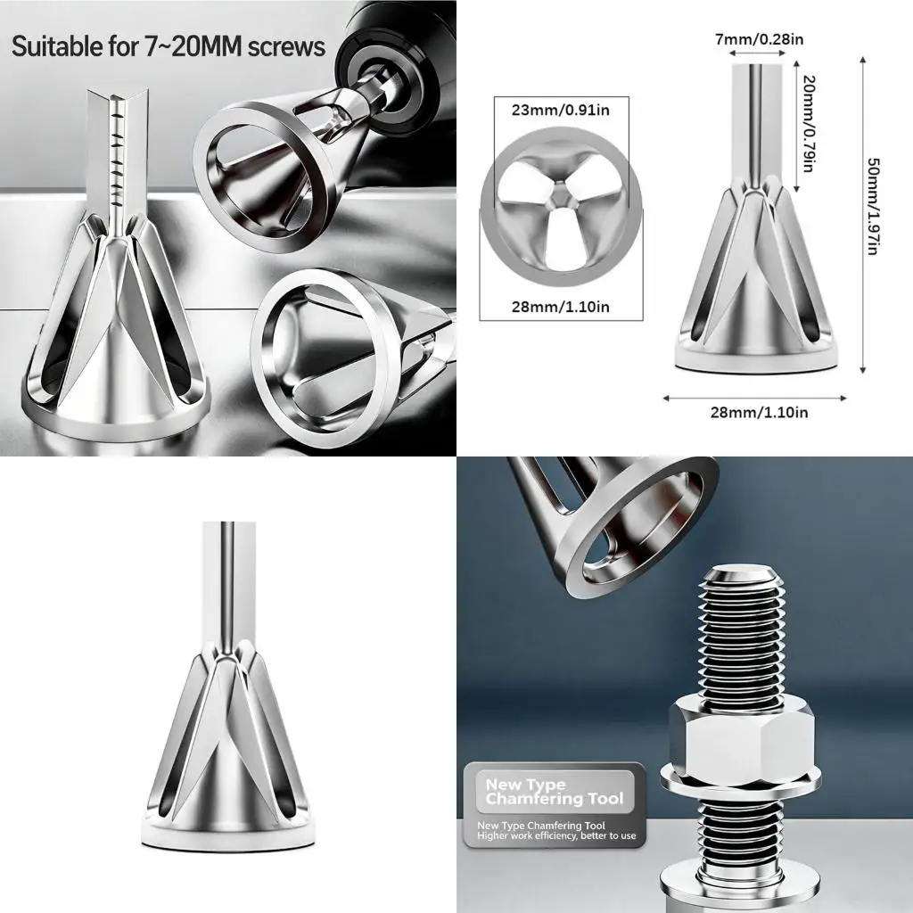Lightweight Chamfer Drill Bit For Removing Burs From Small To Diameter Workpieces high quality