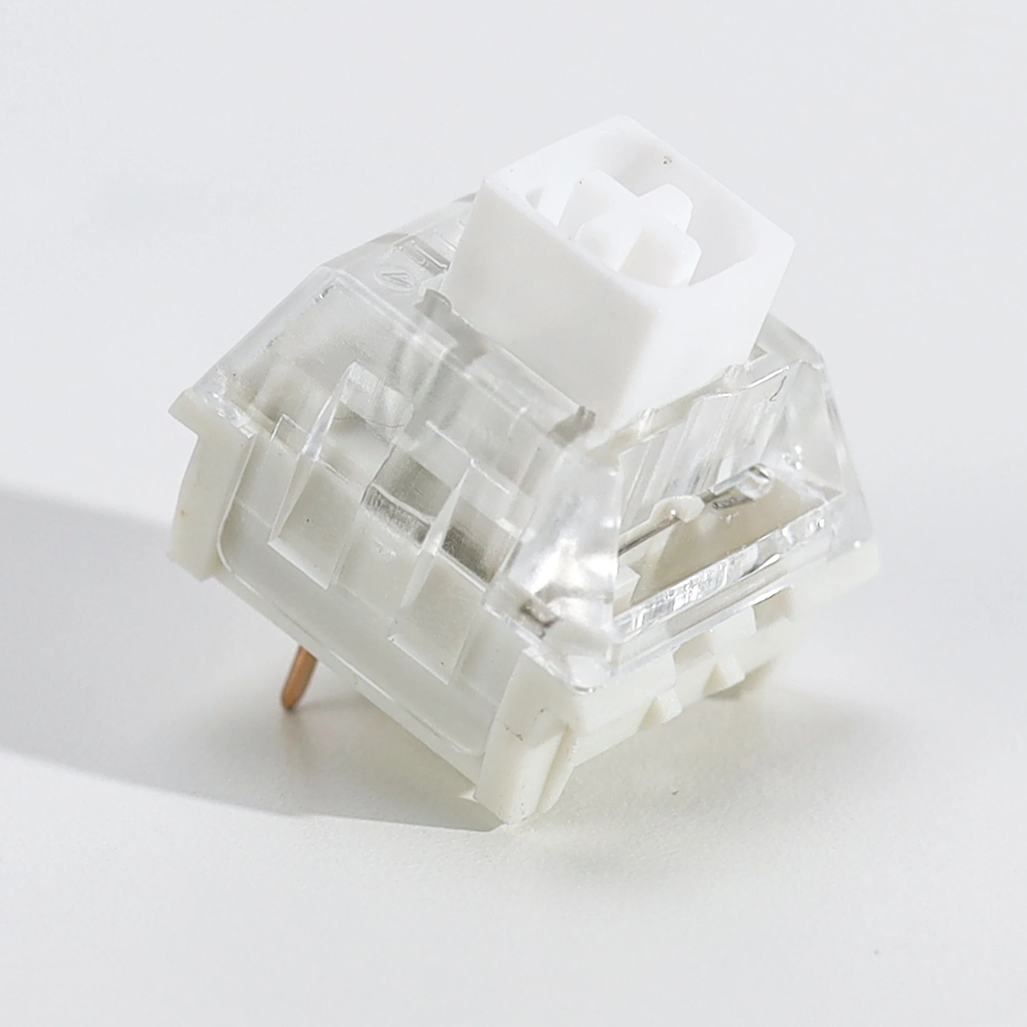 KBDiy & Kailh Box White Switch Mechanische Tastaturschalter, 3-Pin 45gf Clicky vorgeschmierte wasserdichte Gaming-Tastaturschalter – Detail 8