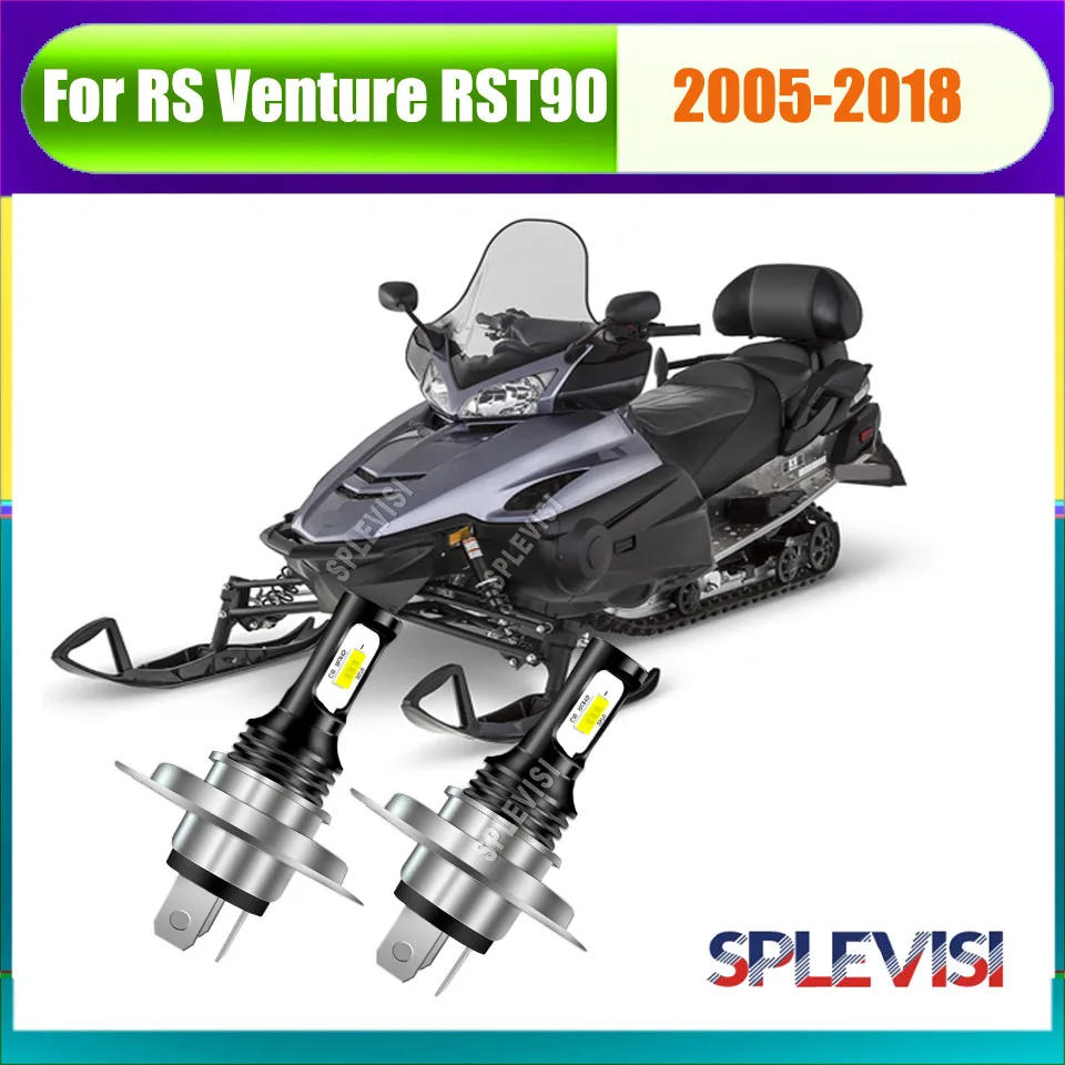 

H4 9003 LED Whtie Headlight - reliable illumination in rain, snow, fog For Yamaha RS Venture RST90 2005 2006 2007 2008 2009-2018