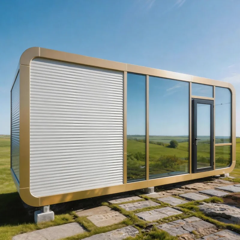 Luxury Modern Modular Prefab Capsule House Portable Tiny Home For Outdoor Living Recreation Resort Commercial Accommodation