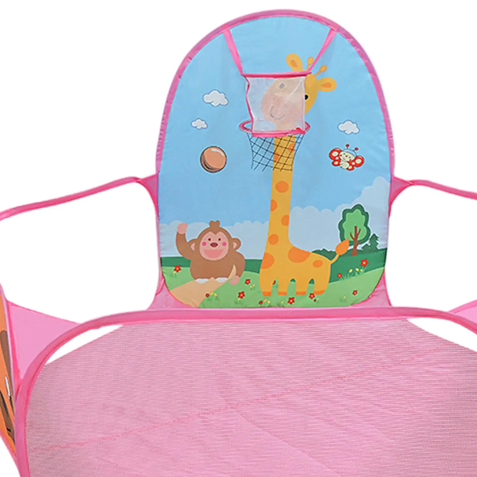 Tenda da gioco per bambini facile da montare Game Play House Child Room Decor con basket