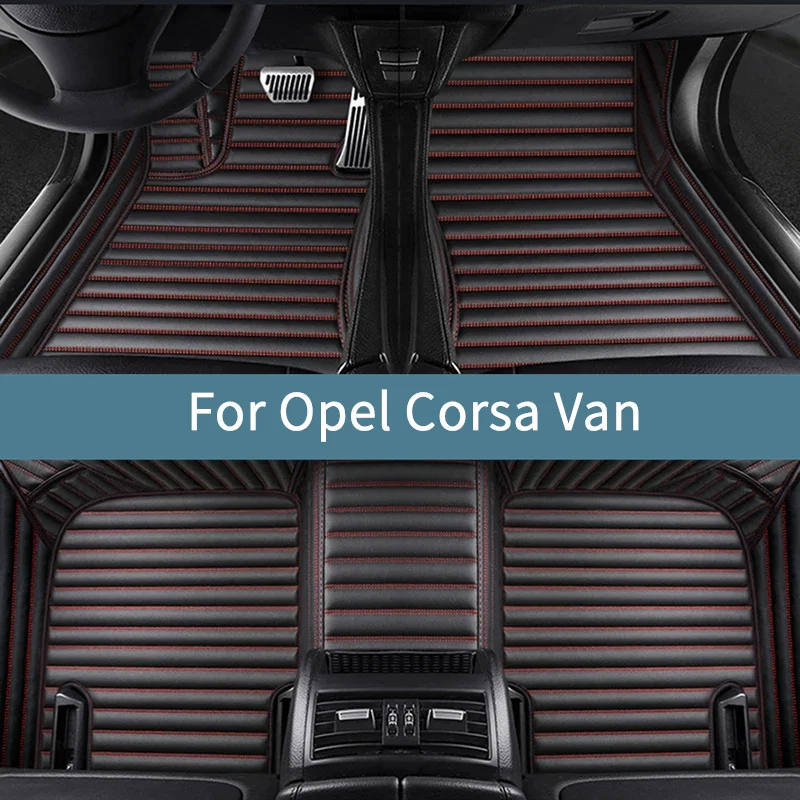 

Custom Full Set Car Floor Mats For Opel Corsa Van 2015 2016 2017 2018 Floor Mats For Cars Interior Accessories