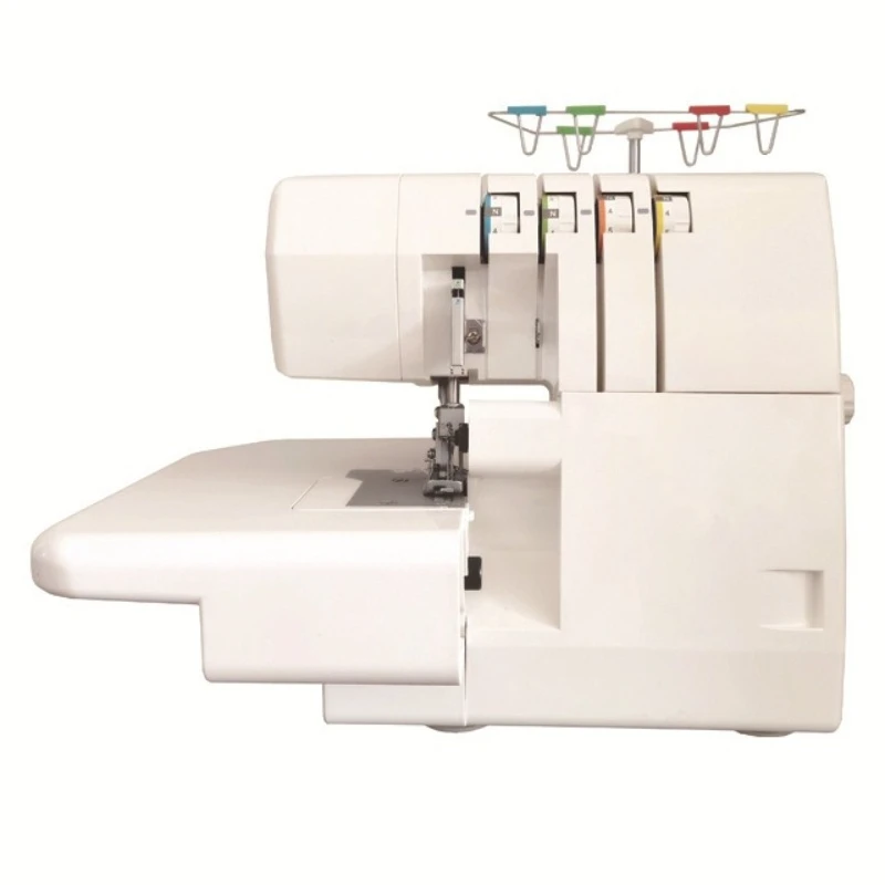 7032 Mini Overlock Sewing Machine 2/3/4 Thread Multifunctional Edge Locking Machine Small Desktop Sewing Machine Household