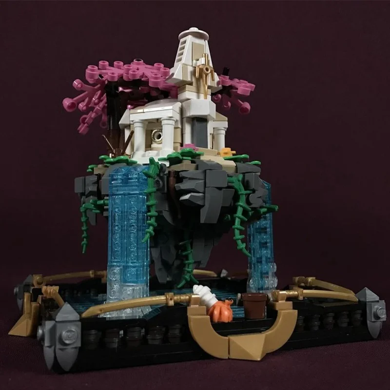 891 قطعة MOC مايكرو معبد منسية مغامر نموذج اللبنات تجميع DIY فكرة التعليم الطوب هدية الكريسماس لعبة أطفال