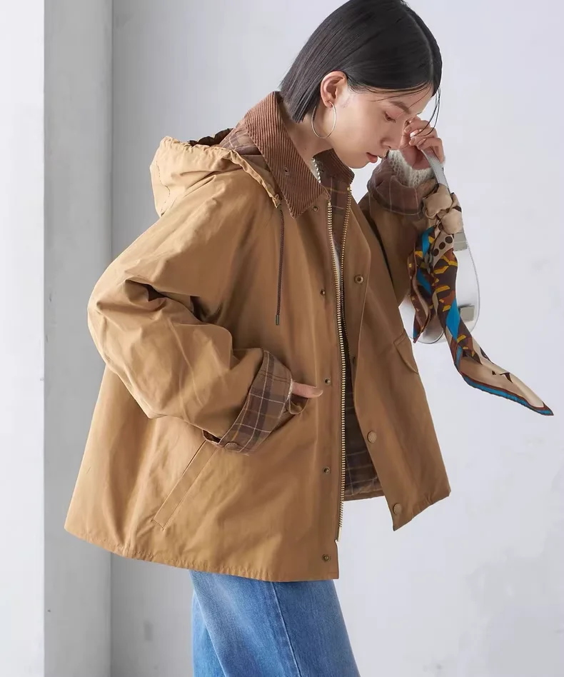 B@r x SHIPS سترة كاكي حصرية من متجر اليابان