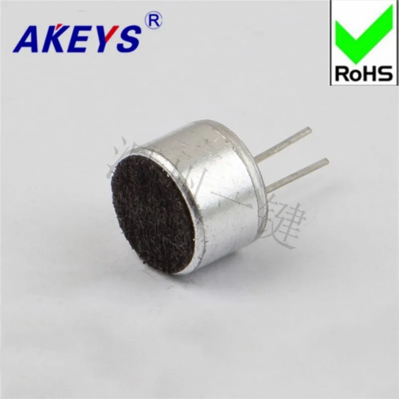 10 PCS 9 *7mm sensitivity (52D pin) capacitive electret microphone microphone