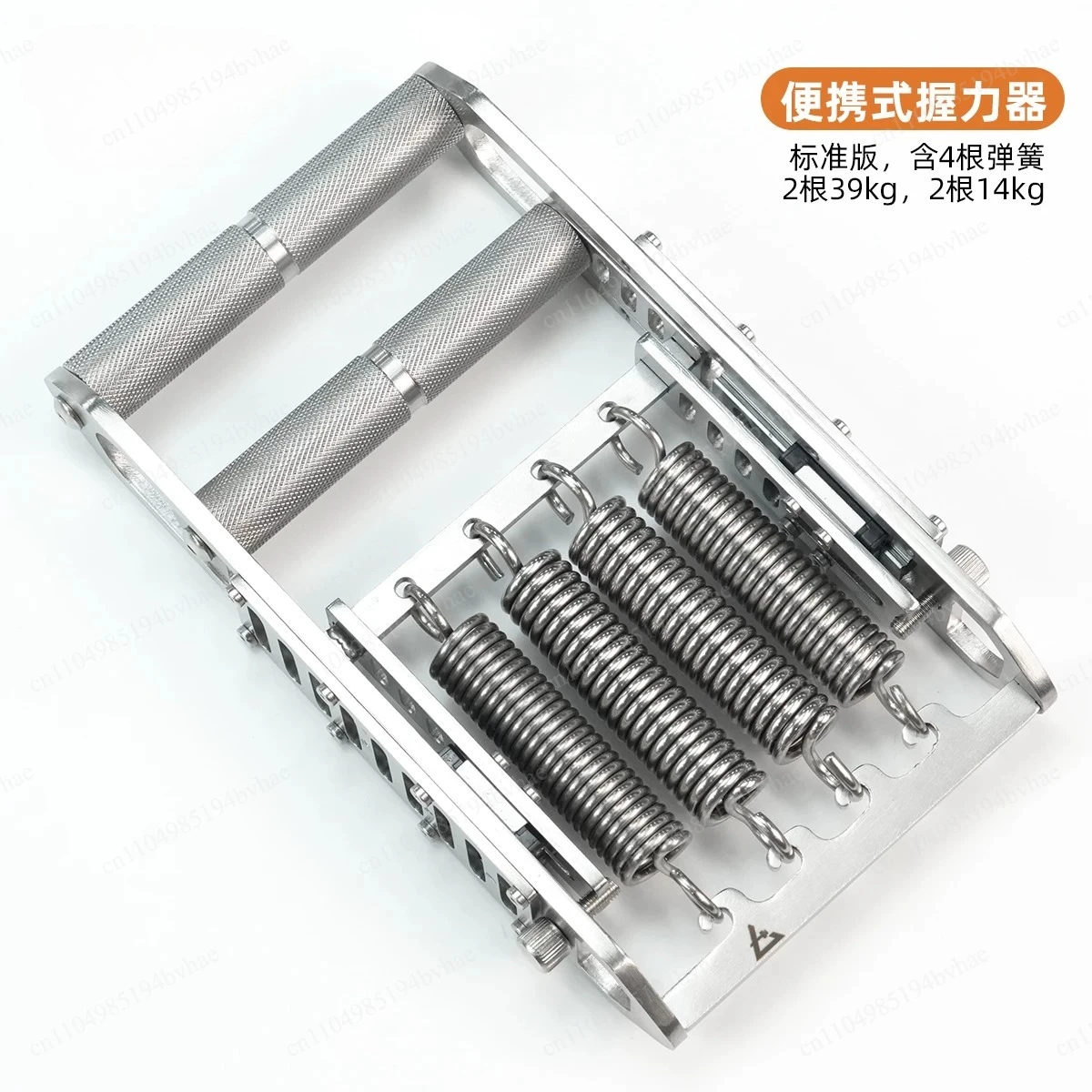 Adjustable Grip Strength Trainer, Stainless Steel Spring Wrist Trainer with LCD Counter, Finger Grip Strength Trainer