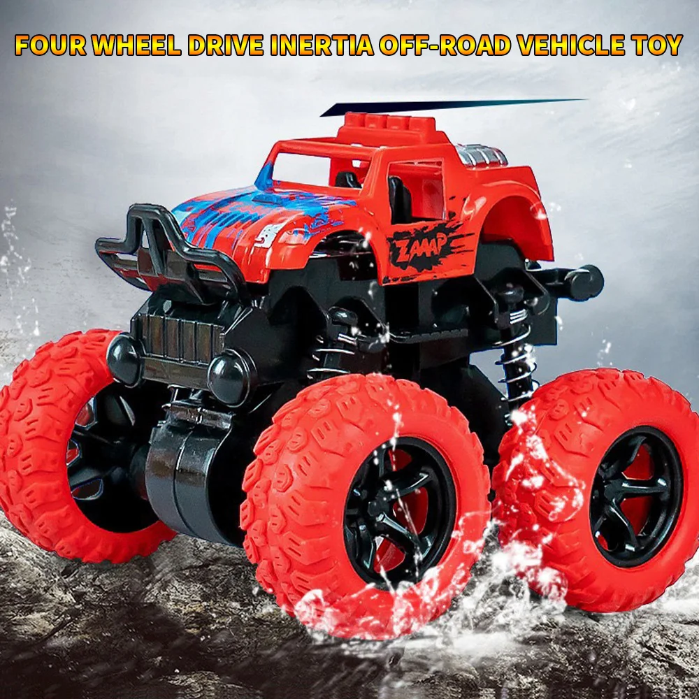 

1/4 PCS Inertial Off-Road Vehicle Toys for Kids, Perfect Gift for Boys & Girls, Halloween & Christmas Presents
