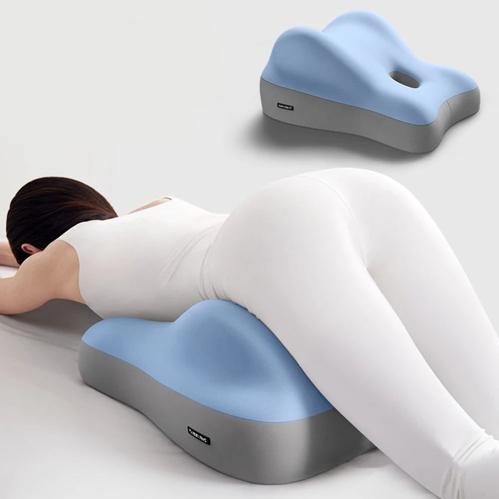 Couple Hip Pillow Wedge Pillow for Couple Multifunctional Memory Foam Seat Waist Cushion BedHead pad Stress for Intimacy Support