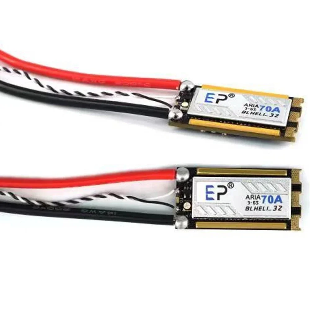 

EP AM32 Aria 70A AM32 32-битный одиночный бесщеточный ESC 3-6S датчик измерения тока для радиоуправляемого самолета FPV DIY RC Запчасти