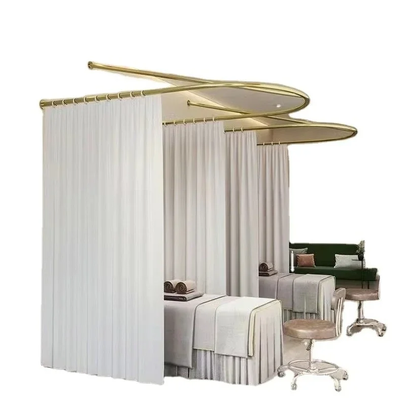 * Beauty Best Selling Hot Chinese Products U-Shaped Waterproof Curtain L-Shaped Water Curtain for Salon so Good