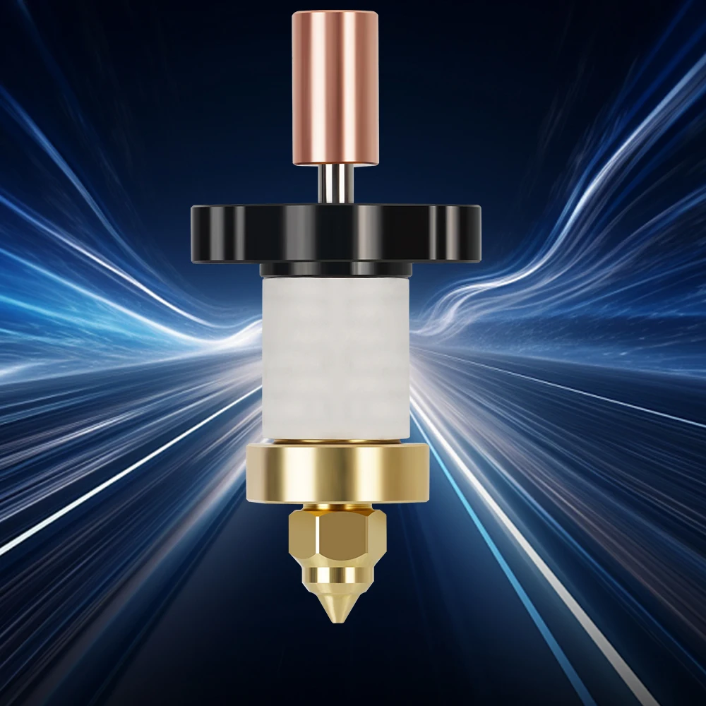 300 ° Creality Ender-3 V3 KE Bi Metalホットエンド用Cアップデートホットエンドキット、Creality K1/K1 MAXエクストルーダー用セラミック加熱ブロックキット