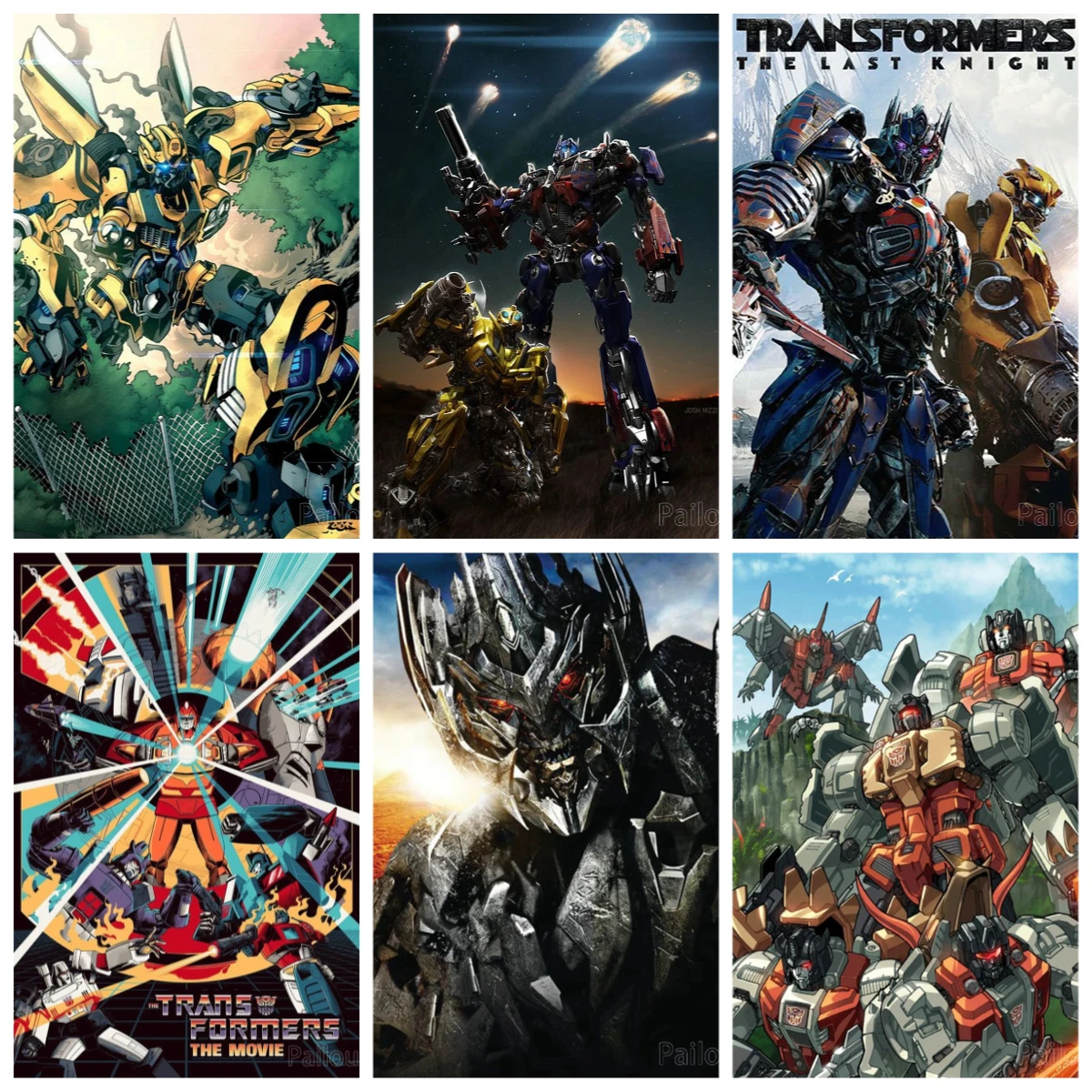 1000pcs Adult Jigsaw Puzzles Transformers Car Cartoon Robot Suitable for Adults & Families Challenging Large Pieces, Portable
