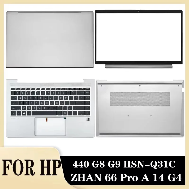 

New for 440 G8 G9 HSN-Q31C ZHAN 66 Pro A 14 G4 Laptop LCD Back Cover Front Bezel Upper Palmrest Bottom Base Case Keyboar