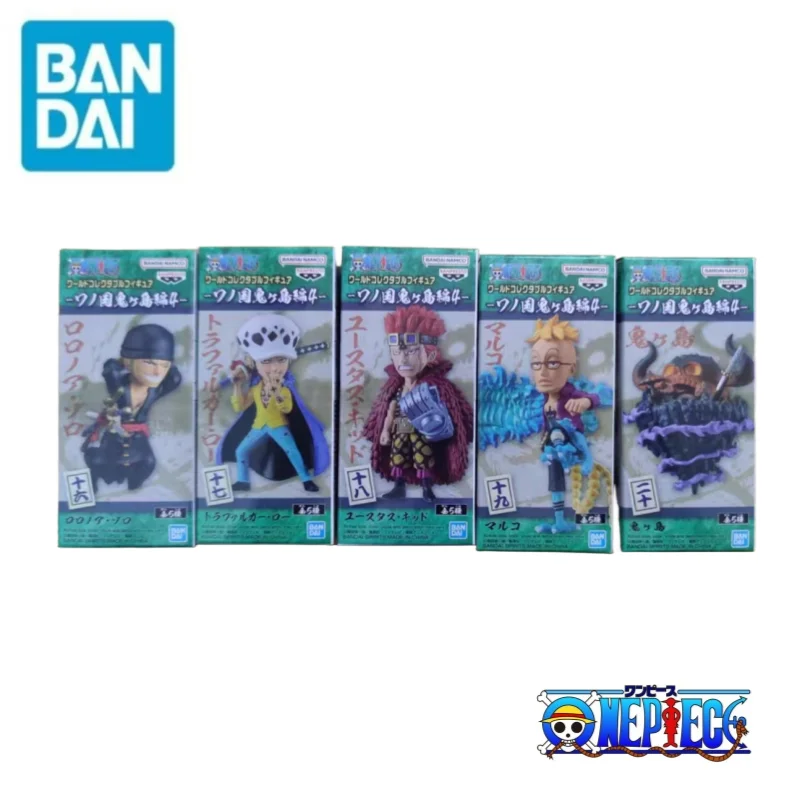 

В наличии оригинальные праздничные подарки Bandai Banpresto, 100% натуральная цельная фигурка Wcf Onigashima 4, модель статуи, экшн-фигурка