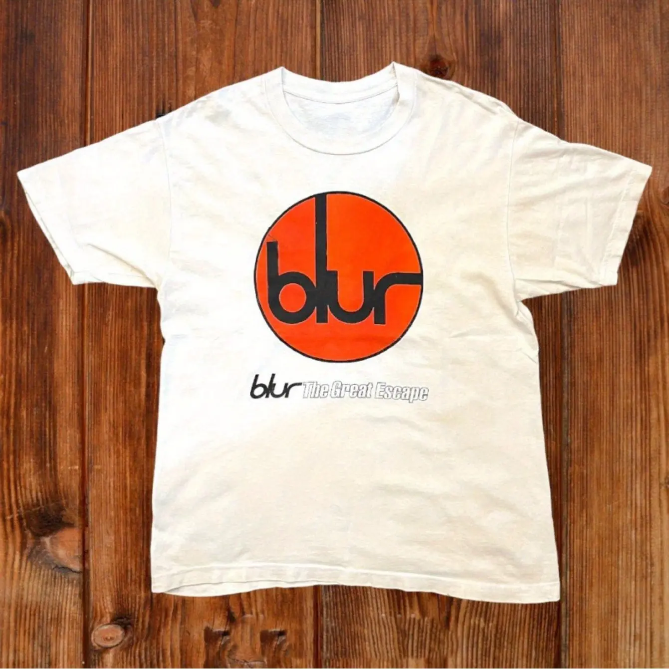 1995 The Great Escape Retro Band Tee Camiseta de manga corta con cuello redondo y diseño vintage unisex