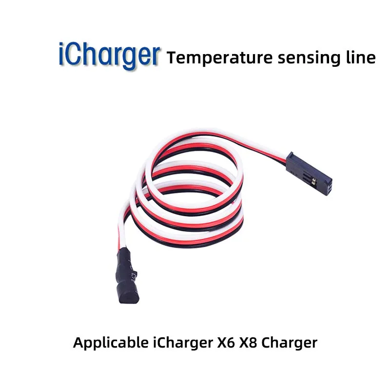 iCharger temperature-sensing wire with housing and magnet 206B, 208B, 306B, 308/406 Duo X6 X8
