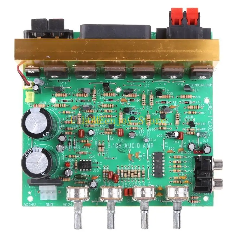 B0KF -Verstärker -Board AMP 100WX2 High Power 2.1 Channel Amplificador Speaker