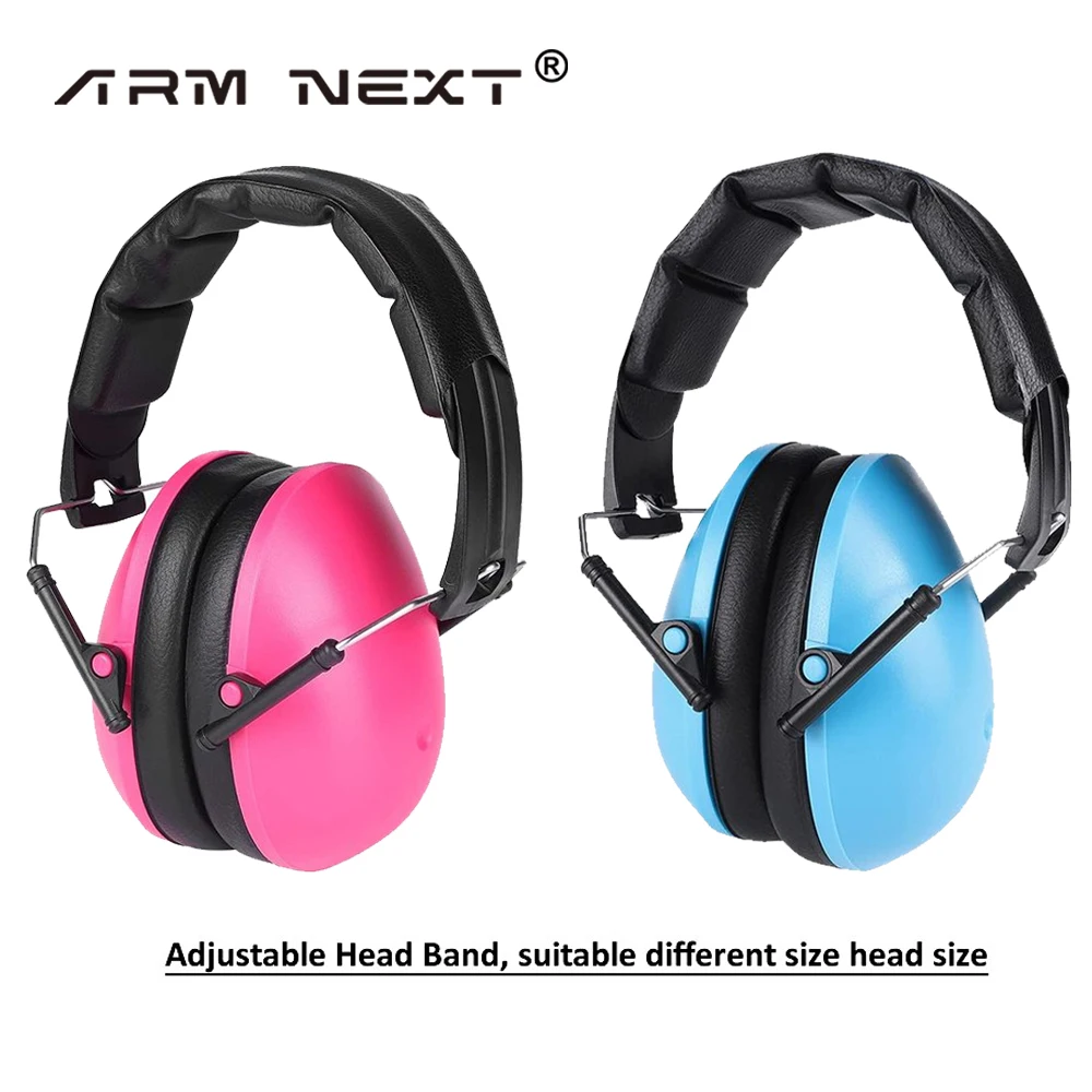 Hight Quality Kids Ear Protection Earmuffs Safety Hearing Ear Muffs Noise Reduction Soundproof Headphones Children Protective