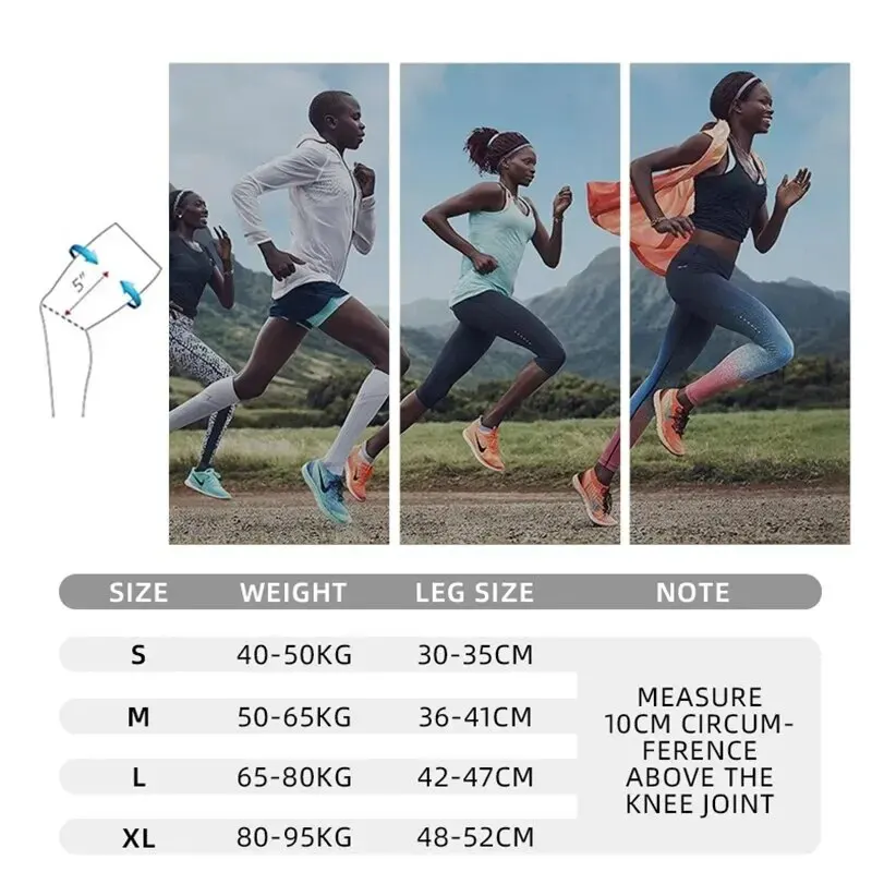 1 PC ปรับเข่ายามเข่าสนับสนุนวงเล็บการบีบอัดแขนป้องกันสําหรับกีฬาบาสเกตบอล Squats ฟิตเนสออกกําลังกาย