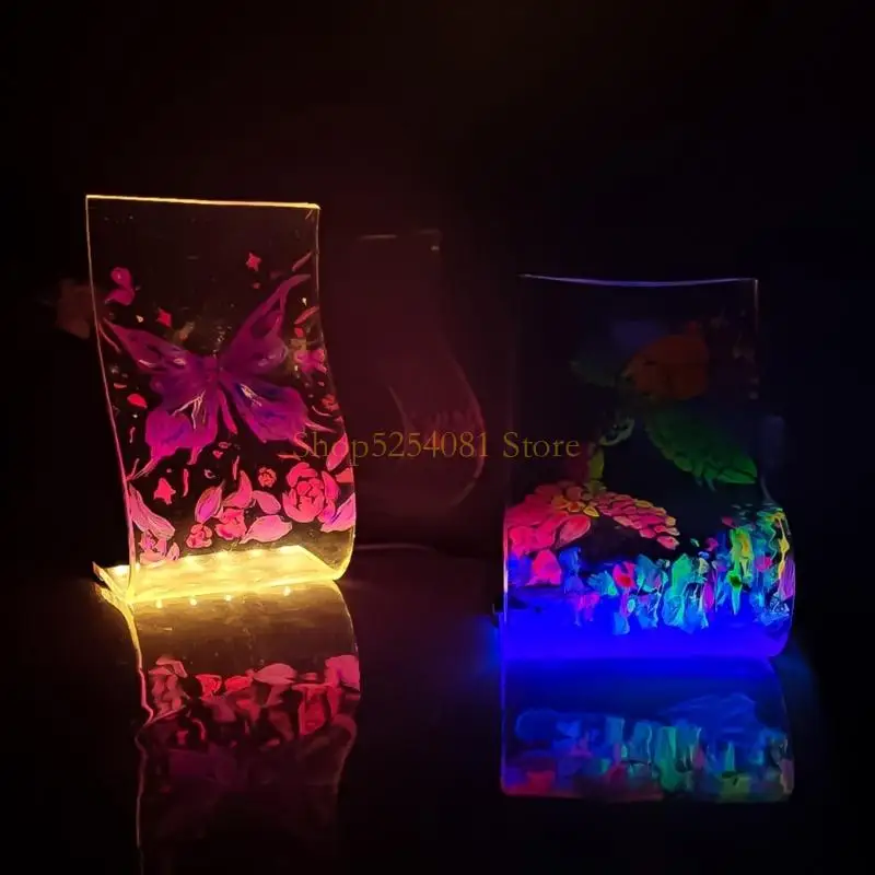 قوالب مصباح LED AXYC تصب قوالب الإبداع تدفقات الضوء راتنجات الضوء مع قاعدة المصباح