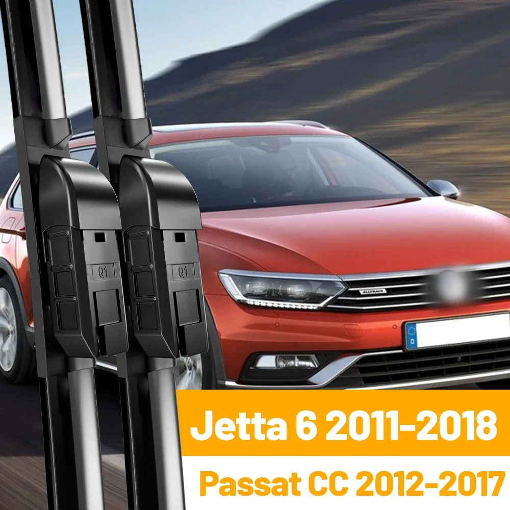 

Wiper LHD Front Wiper Blades For VW Jetta 6 MK6 A6 Passat CC 2012 - 2018 Windshield Windscreen Window Brush 24"19" Accessories