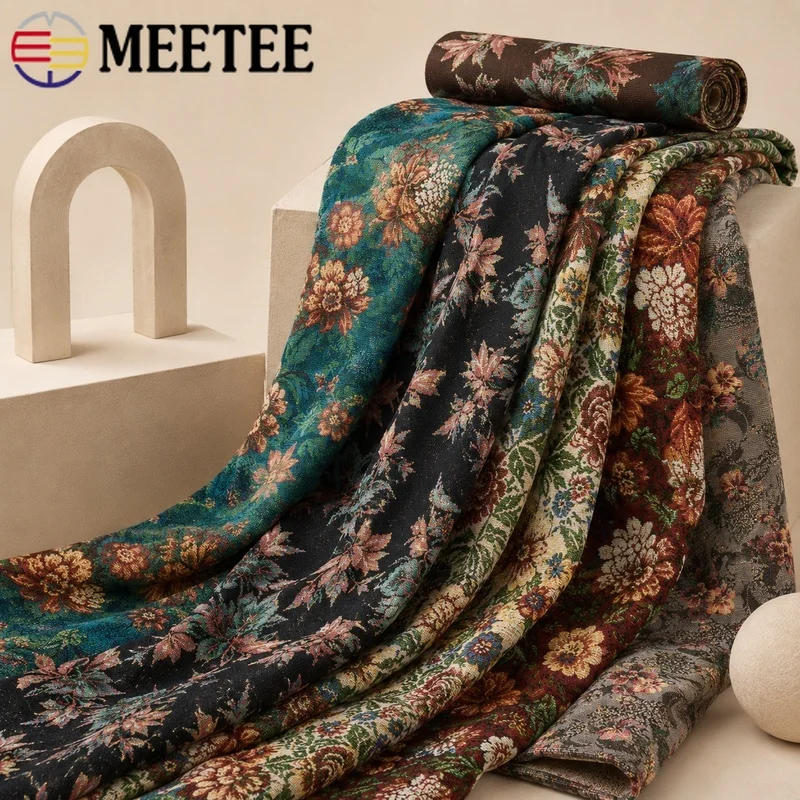 50/100x150cm 21S Polyester Jacquard Fabric Yarn Dyed Cloth for Apparel Cushion Pillow Luggage Decor DIY Sewing Material Textile