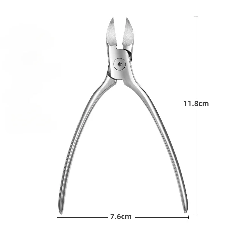 1Pcs Professional Nail Clipper Nippers Toenail Cuticle Cutter Stainless Steel Manicure Tools Nail Care Pedicure Nail Tools