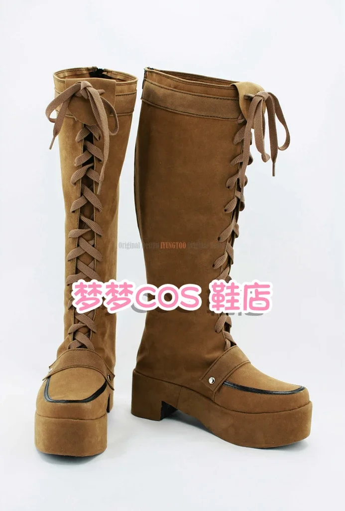 Sword Art Online/SAO Alfheim Online OF  Shinozaki Rika Lisbeth  Anime Characters Shoe Cosplay Shoes Boots Party Costume Prop