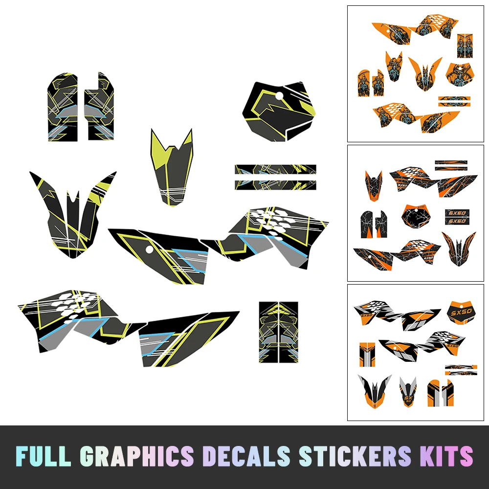 

Motorcycle Stickers Fit for 50cc SX50 50SX SX 50 2009-2015 2014 2013 2012 2011 2010 Decor Graphics Background Decals Sticker Kit