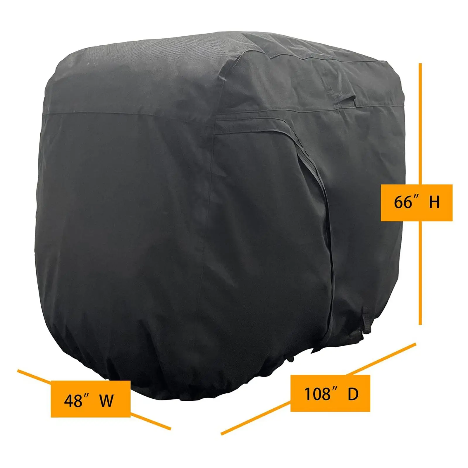 Golf Cart Cover 2-Passenger Buggy Protection Dustcover Golf Car Covers