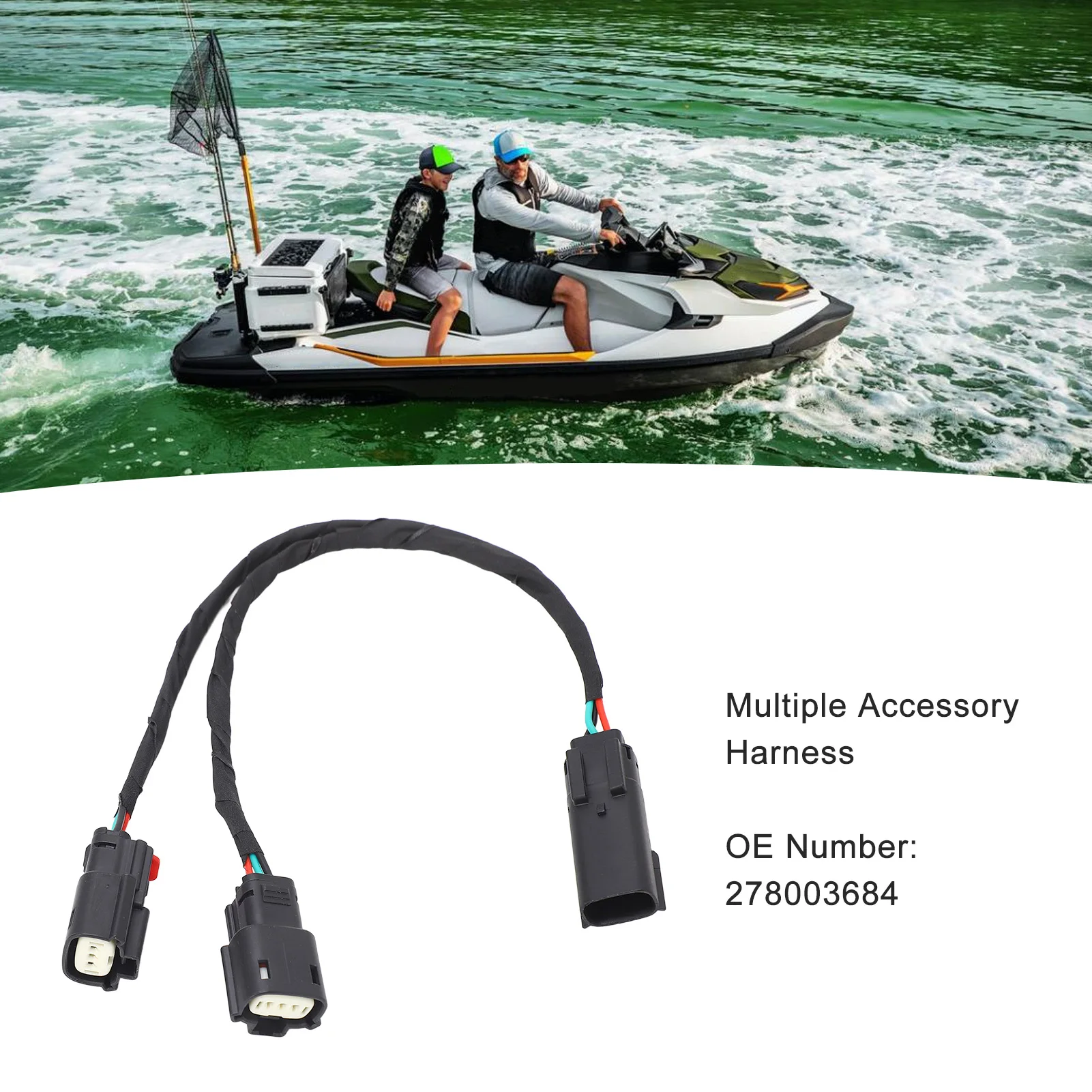 قارب متعددة الملحقات تسخير 278003684 ، أداء مستقر استبدال ل البحر دو الأسماك برو GTX 155 ، موثوقة