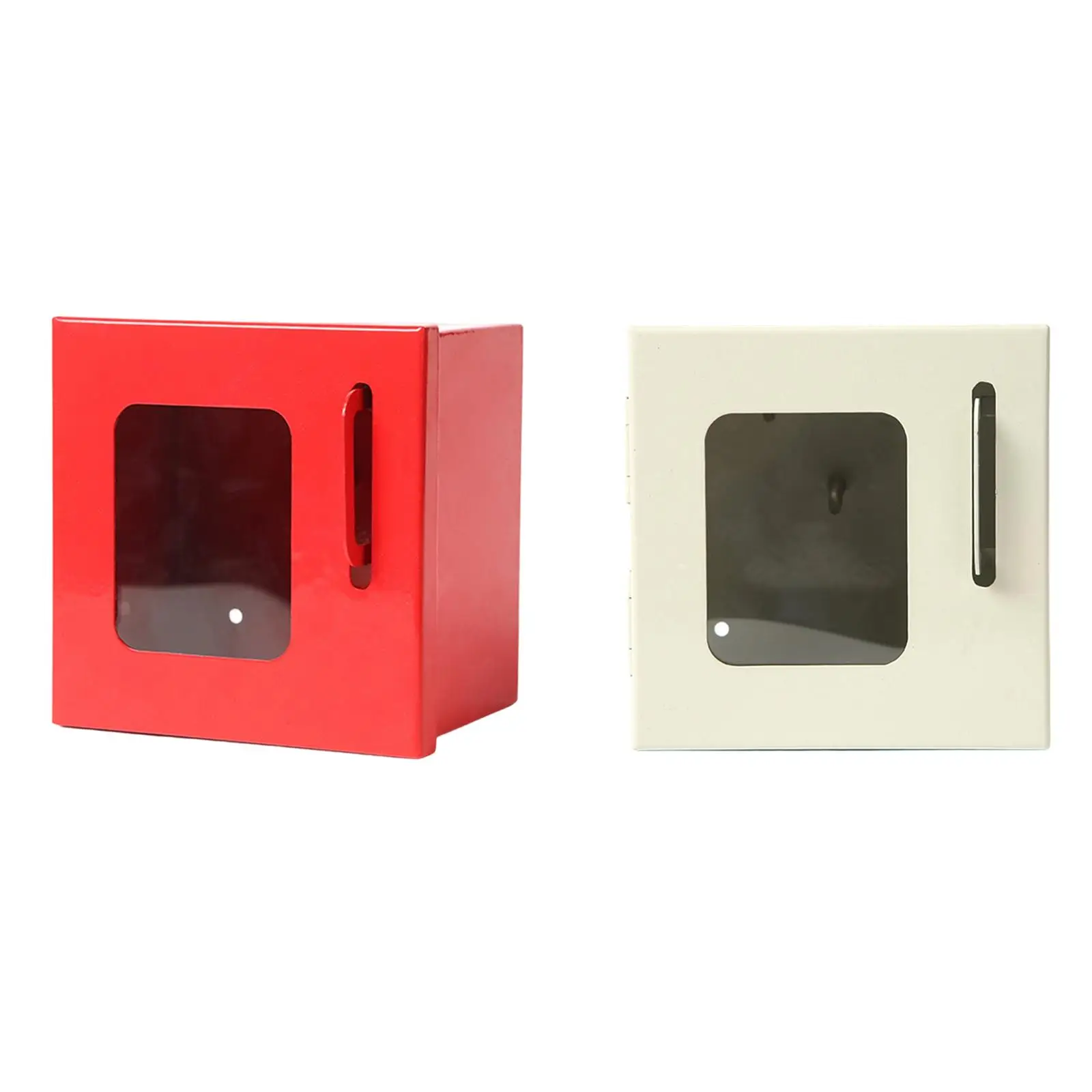 Lockout Tagout Lock Box, Lock Management, with Transparent Panel, Practical, Industrial, Wall Mount Dustproof Group Padlock Box