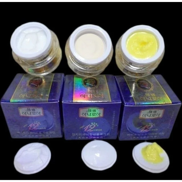 Original Yanji Beauty Day & Night Cream Skin Care Set Hydrating Moisturizing Brightening Facial Cream For Women Daily Skin Care