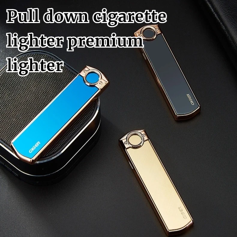 

Fashion Tungsten Wire Pull-down Cigarette Lighter Portable Men's Cigarette Accessories Gift