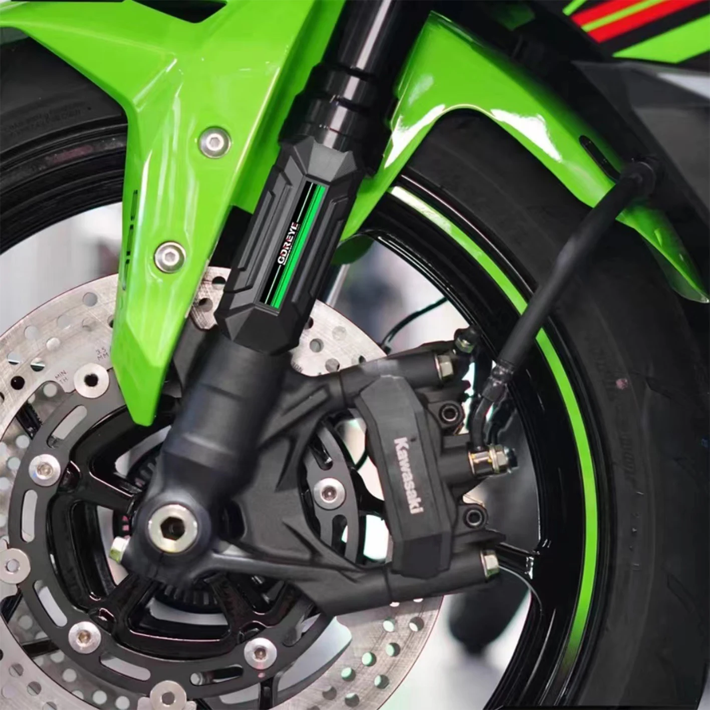 For Kawasaki ZX10R ZX-10R 2011-2023  ZX 10R motorcycle accessories Front Fork Guard Shock Absorbing Protective Shell Cover