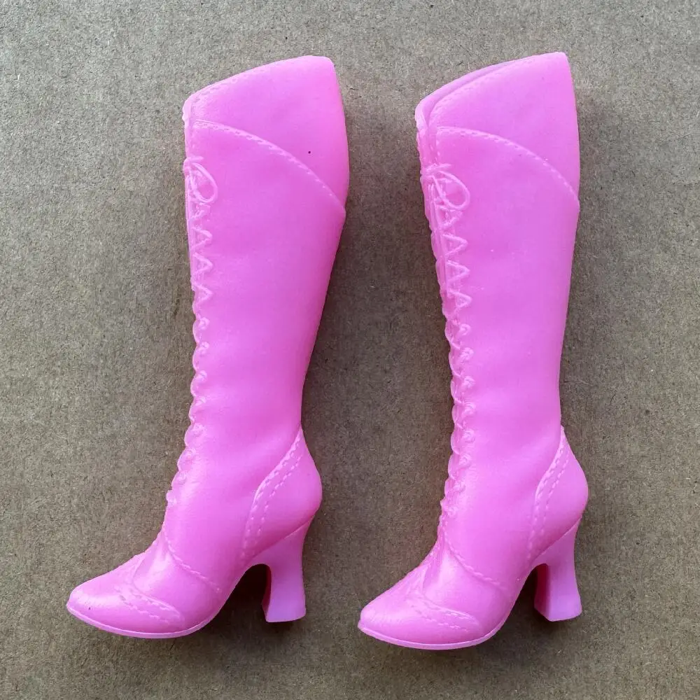 1/6 Puppenschuhe High Heels Stiefel 30cm Puppe DIY Zubehör