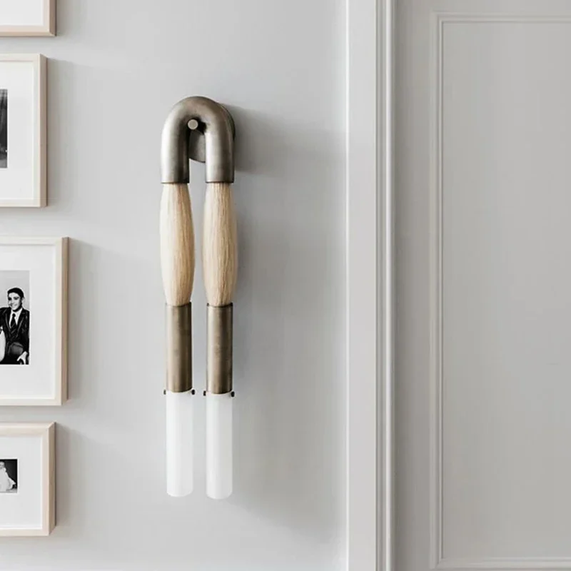 Applique Murale LED en Métal au Design Moderne Vintage, Luminaire Décoratif d'Nik, Idéal pour un Salon, un Hôtel, une Allée, des Escaliers ou une Chambre à Coucher