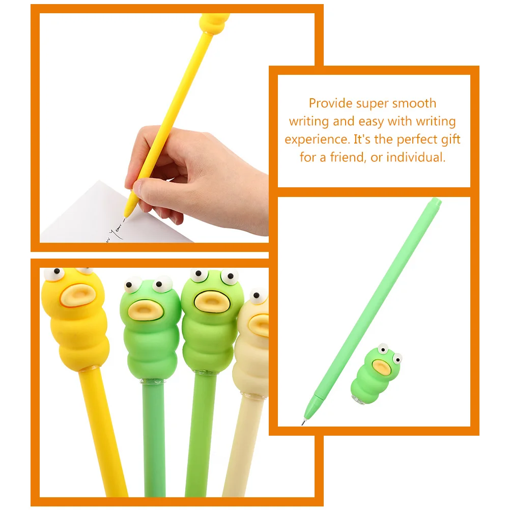 

10 Pcs Ballpoint Pen Gel Creative Pens Smooth Writing Ink Halloween s Stationery Office